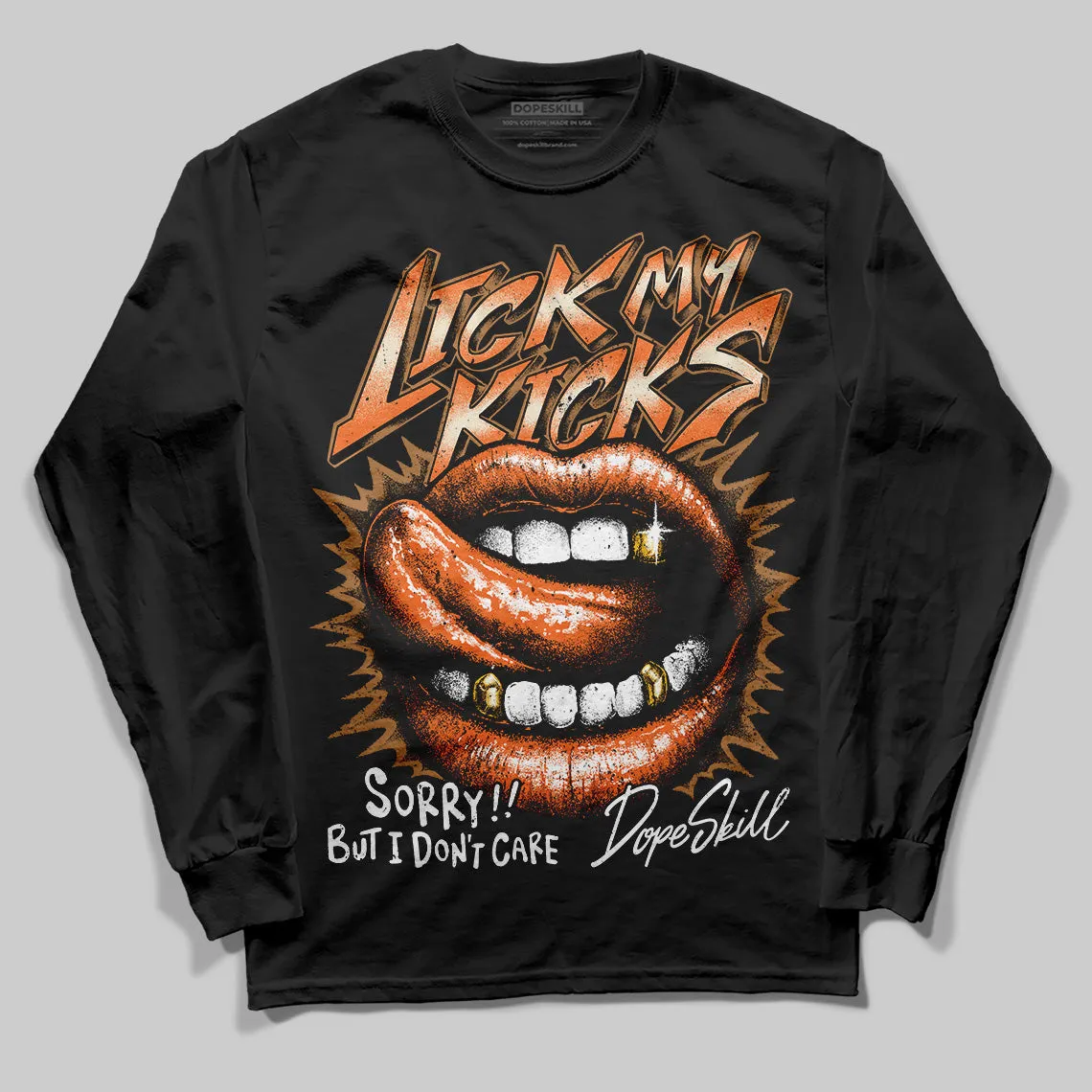 Samba Leopard Pack Preloved Red DopeSkill Long Sleeve T-Shirt Lick My Kicks Graphic sold by DopeSkill product image thumbnail 2