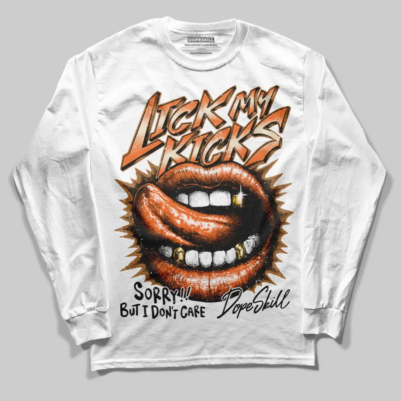 Samba Leopard Pack Preloved Red DopeSkill Long Sleeve T-Shirt Lick My Kicks Graphic sold by DopeSkill