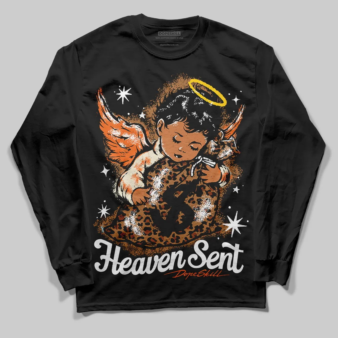 Samba Leopard Pack Preloved Red DopeSkill Long Sleeve T-Shirt Heaven Sent Graphic sold by DopeSkill product image thumbnail 2