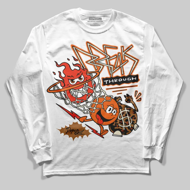 Samba Leopard Pack Preloved Red DopeSkill Long Sleeve T-Shirt Break Through Graphic sold by DopeSkill