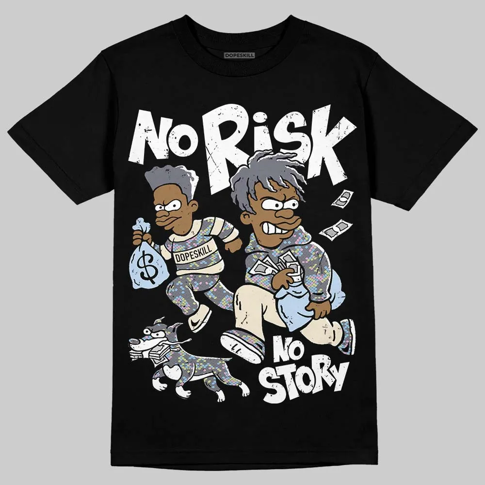Year Of The Snake 11s DopeSkill T-Shirt No Risk No Story Graphic sold by DopeSkill product image thumbnail 2