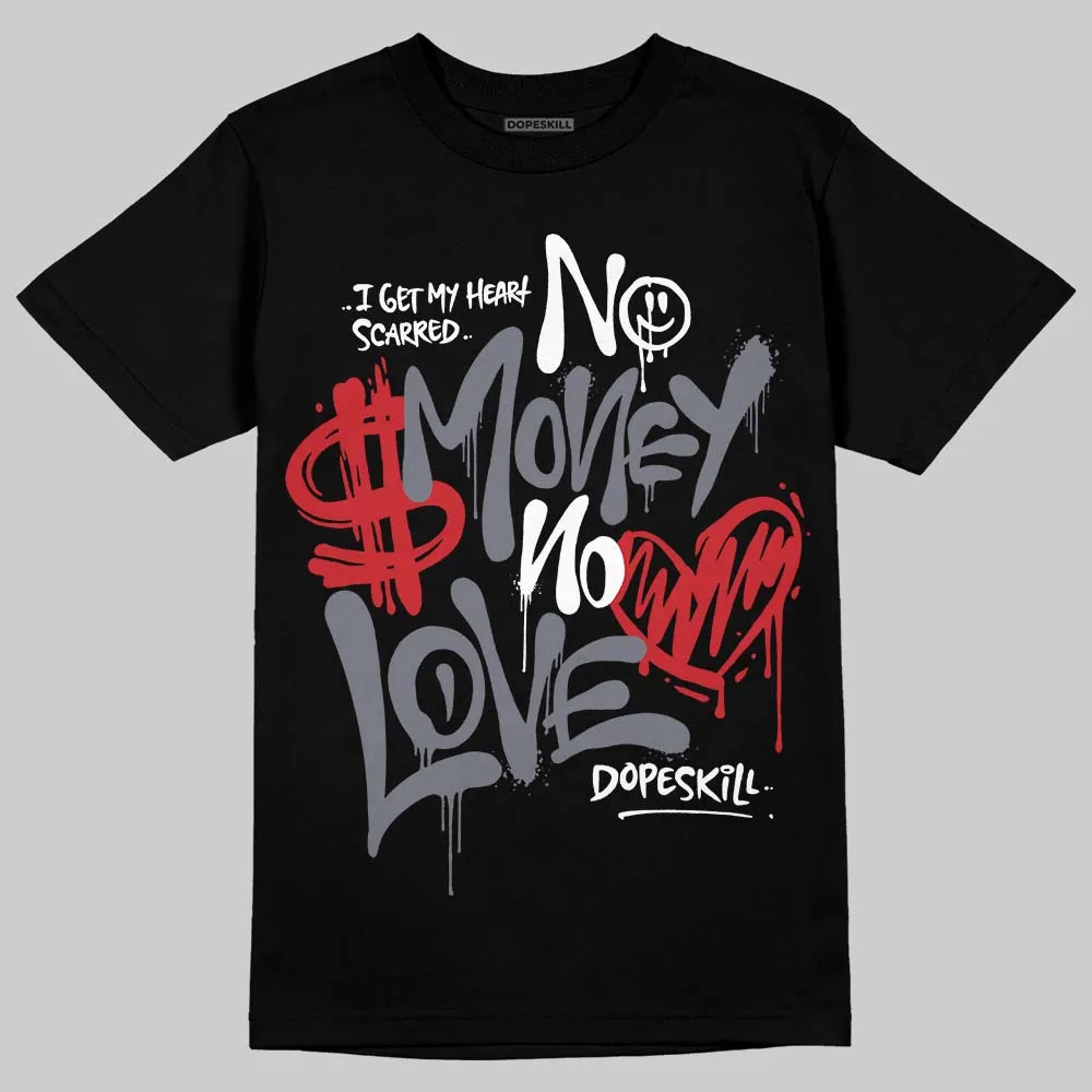 Year Of The Snake 11s DopeSkill T-Shirt No Money No Love Typo Graphic sold by DopeSkill product image thumbnail 2