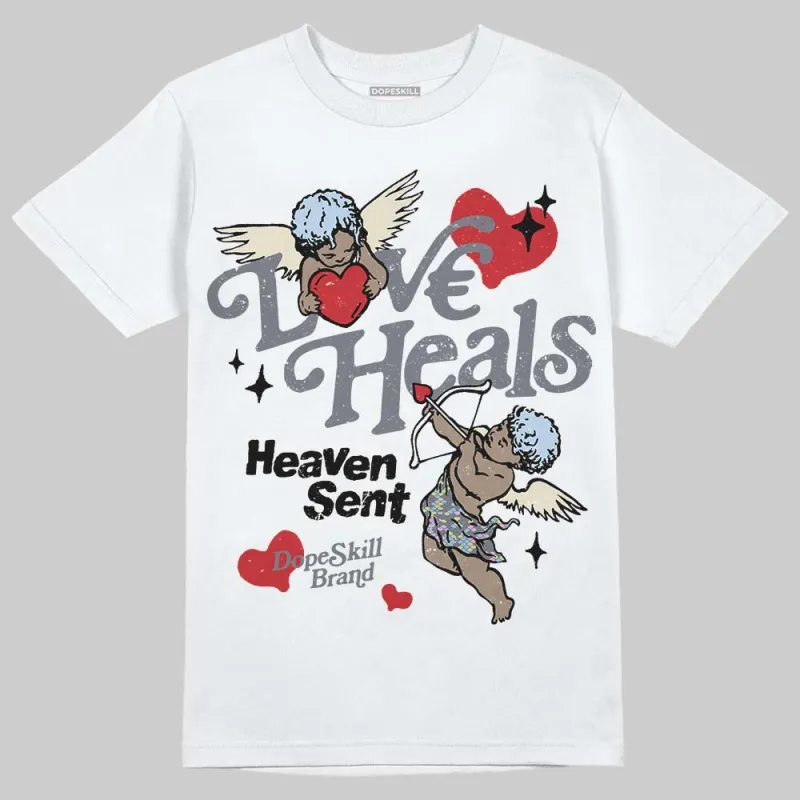 Year Of The Snake 11s DopeSkill T-Shirt New Love Heals Graphic made by DopeSkill