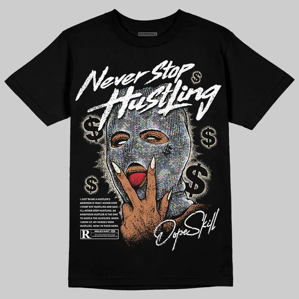 Year Of The Snake 11s DopeSkill T-Shirt Never Stop Hustling Graphic sold by DopeSkill product image thumbnail 2