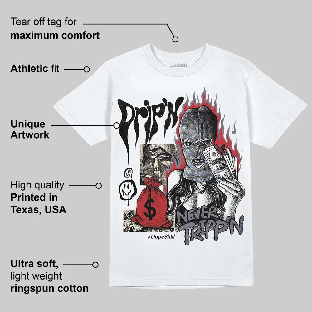 Year Of The Snake 11s DopeSkill T-Shirt Drip'n Never Tripp'n Graphic sold by DopeSkill product image thumbnail 3