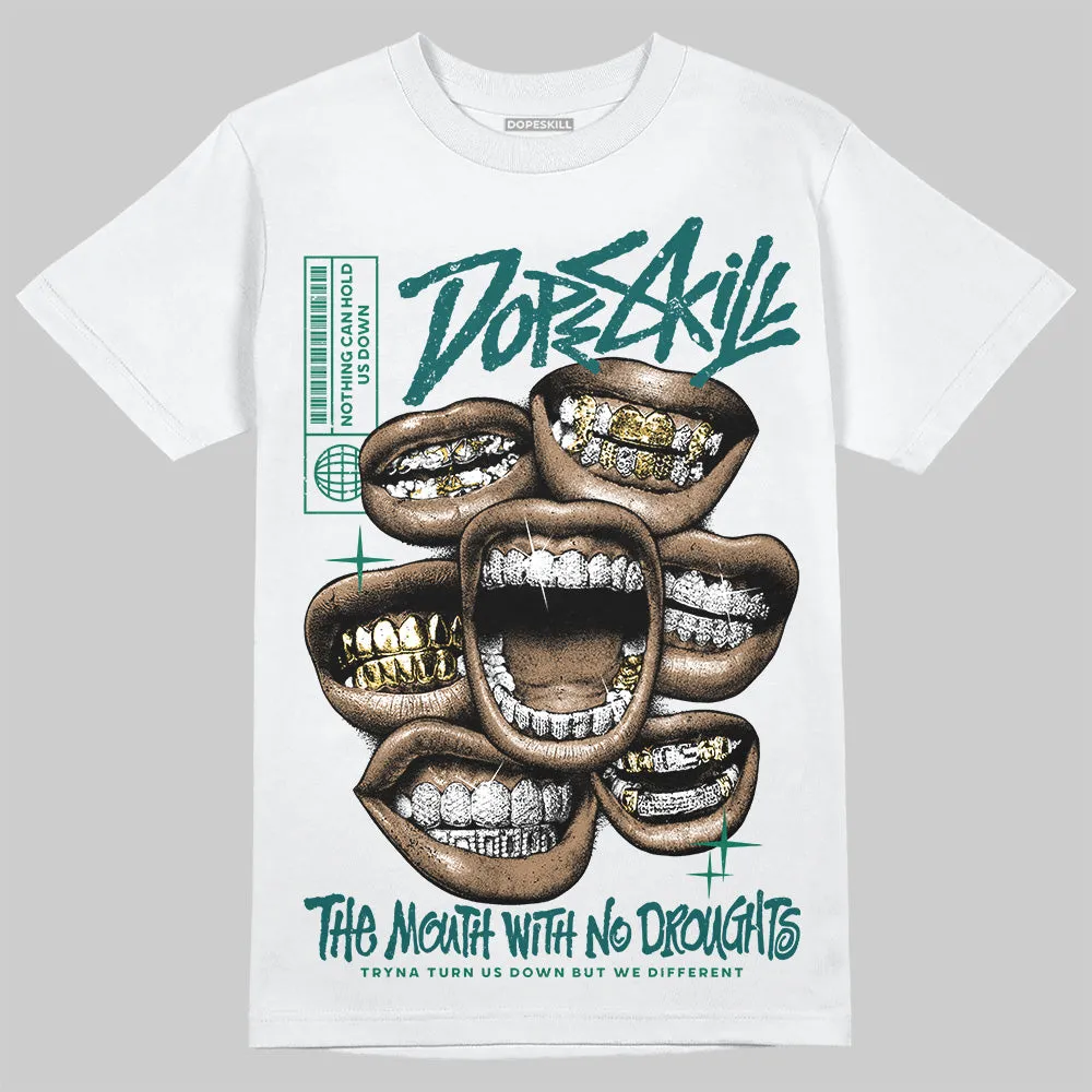 Gel 1130 White Dark Neptune DopeSkill T-Shirt The Mouth With No Droughts Graphic sold by DopeSkill