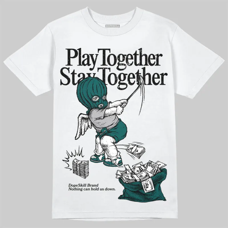 Gel 1130 White Dark Neptune DopeSkill T-Shirt Play together, Stay together Graphic sold by DopeSkill