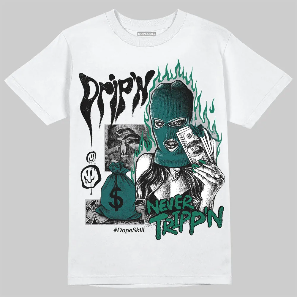 Gel 1130 White Dark Neptune DopeSkill T-Shirt Drip'n Never Tripp'n Graphic sold by DopeSkill