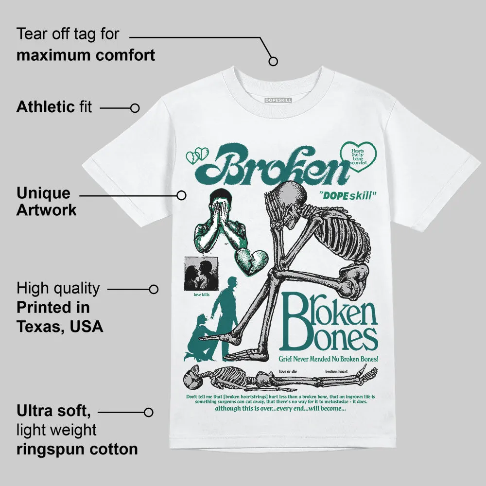 Gel 1130 White Dark Neptune DopeSkill T-Shirt Broken Bones Graphic sold by DopeSkill product image thumbnail 3