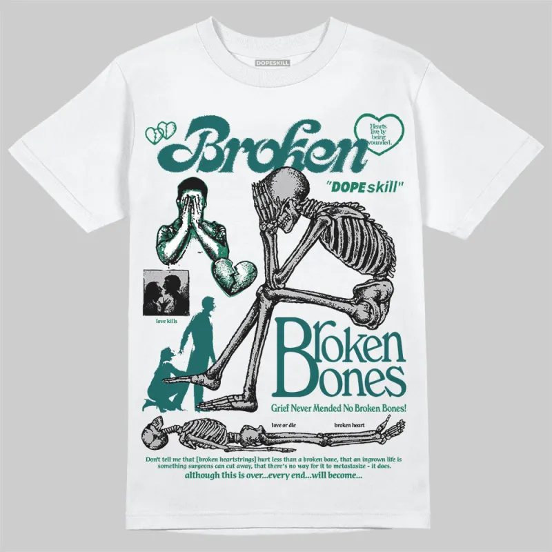Gel 1130 White Dark Neptune DopeSkill T-Shirt Broken Bones Graphic sold by DopeSkill