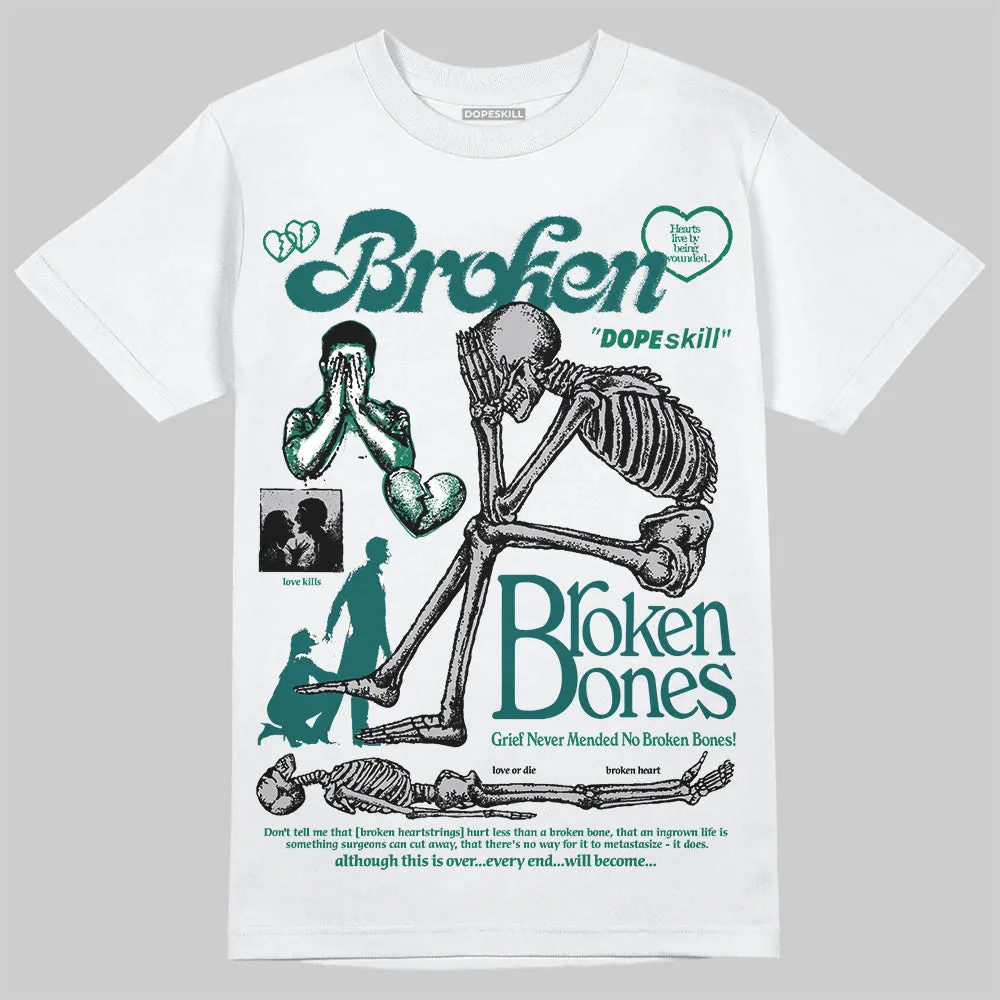 Gel 1130 White Dark Neptune DopeSkill T-Shirt Broken Bones Graphic sold by DopeSkill