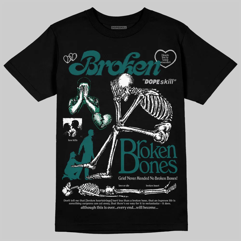 Gel 1130 White Dark Neptune DopeSkill T-Shirt Broken Bones Graphic sold by DopeSkill product image thumbnail 2