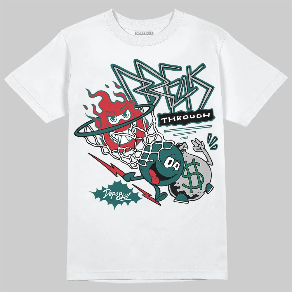 Gel 1130 White Dark Neptune DopeSkill T-Shirt Break Through Graphic sold by DopeSkill