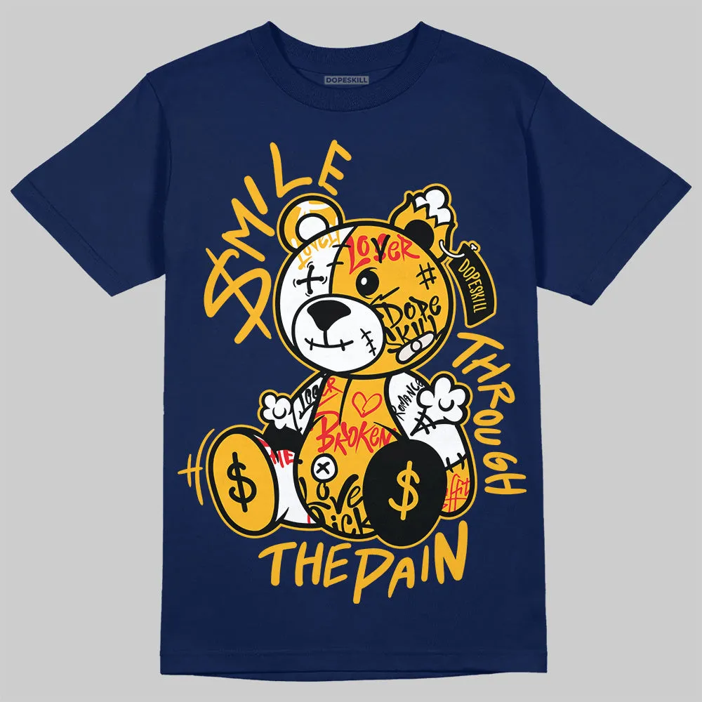 Retro Dunk From Above 4s DopeSkill T-Shirt Smile Through The Pain Graphic sold by DopeSkill product image thumbnail 3