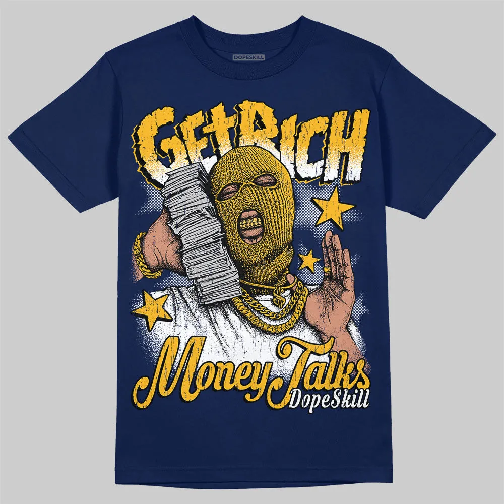 Retro Dunk From Above 4s DopeSkill T-Shirt Get Rich Graphic sold by DopeSkill product image thumbnail 3