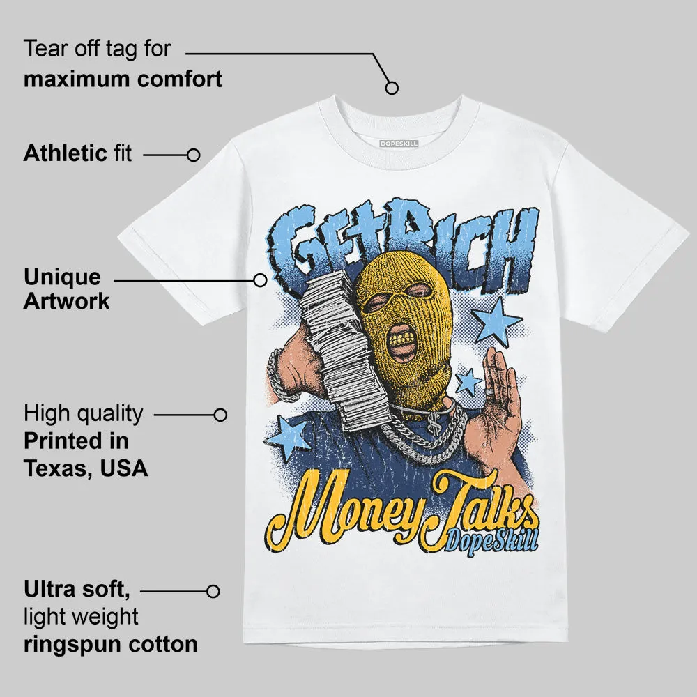 Retro Dunk From Above 4s DopeSkill T-Shirt Get Rich Graphic sold by DopeSkill product image thumbnail 4