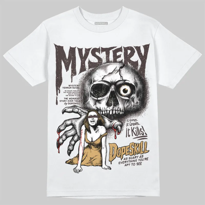 Runner 2.0 Sneakers Brown Fabric DopeSkill T-Shirt Mystery Ghostly Grasp Graphic sold by DopeSkill