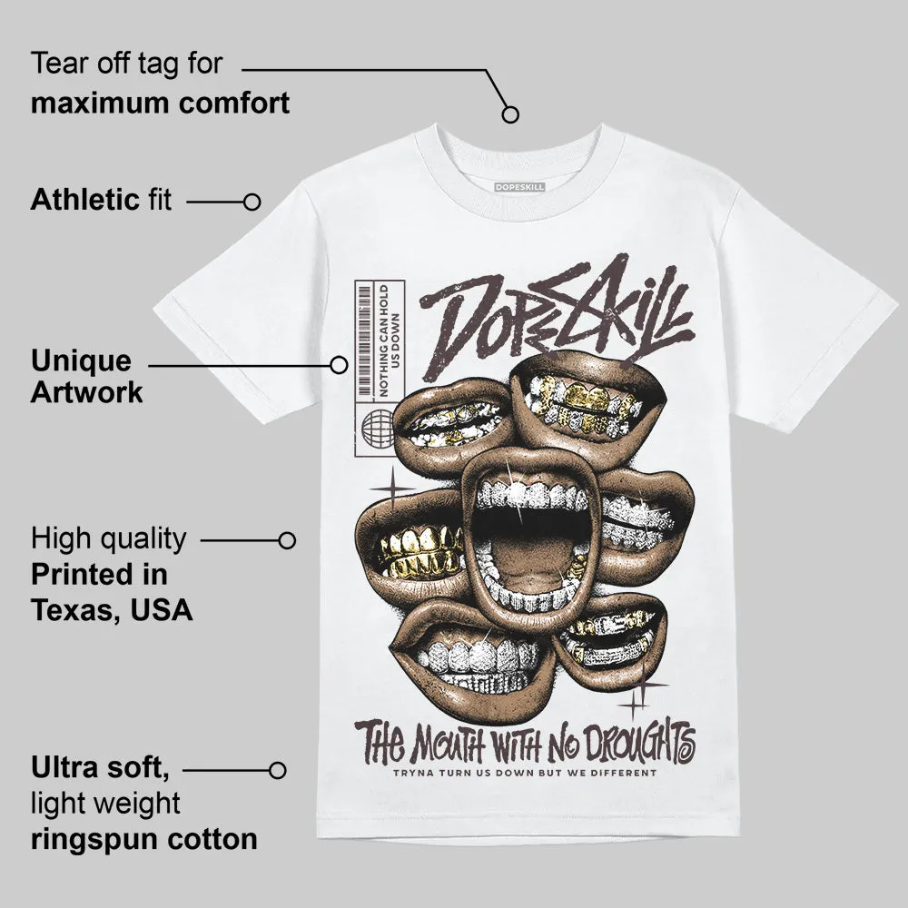 Runner 2.0 Sneakers Brown Fabric DopeSkill T-Shirt The Mouth With No Droughts Graphic sold by DopeSkill product image thumbnail 3