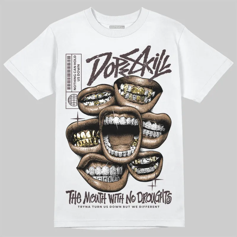 Runner 2.0 Sneakers Brown Fabric DopeSkill T-Shirt The Mouth With No Droughts Graphic sold by DopeSkill