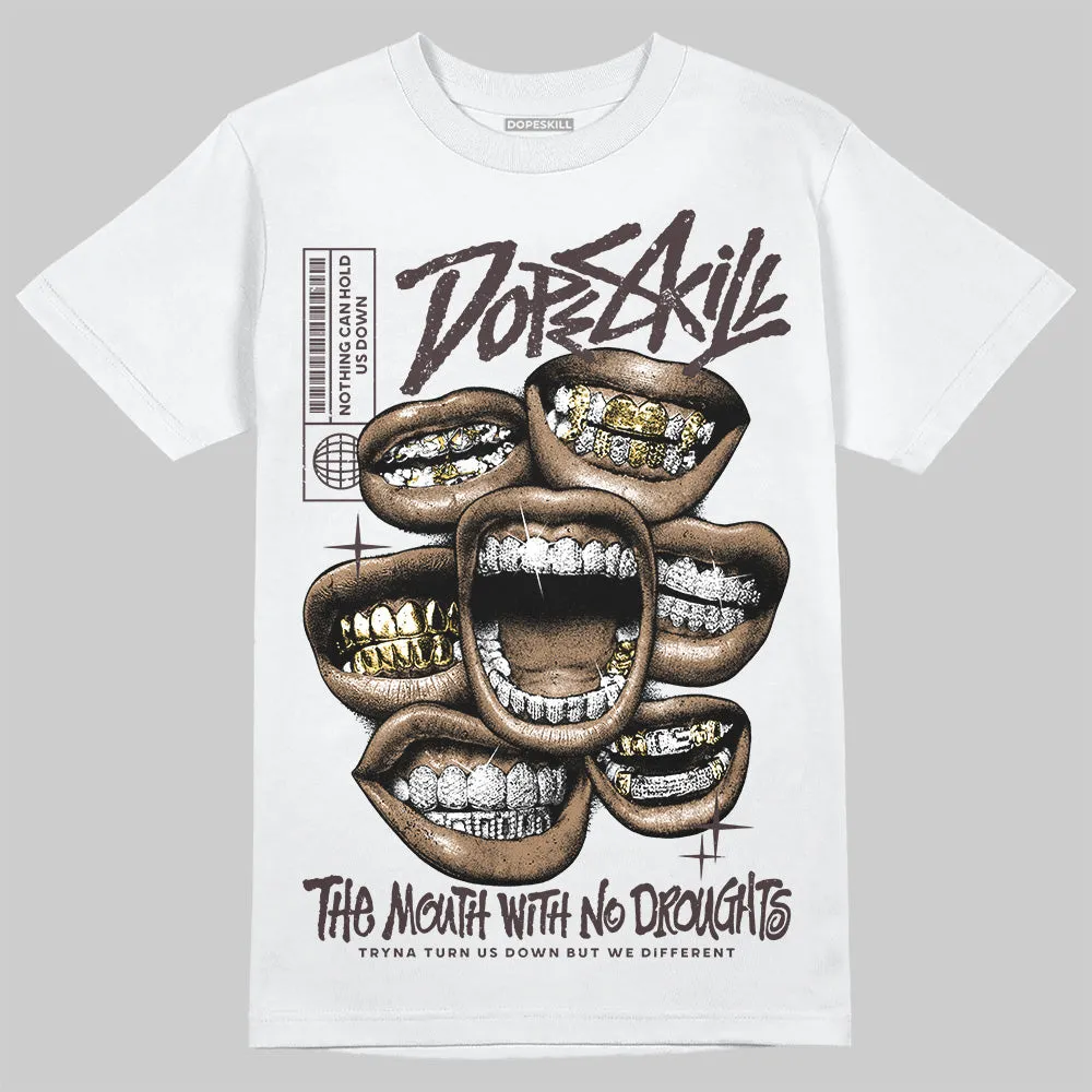 Runner 2.0 Sneakers Brown Fabric DopeSkill T-Shirt The Mouth With No Droughts Graphic sold by DopeSkill