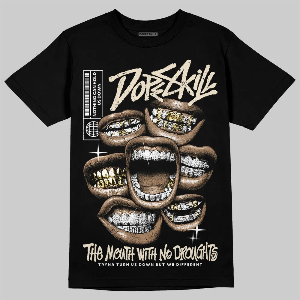 Runner 2.0 Sneakers Brown Fabric DopeSkill T-Shirt The Mouth With No Droughts Graphic sold by DopeSkill product image thumbnail 2