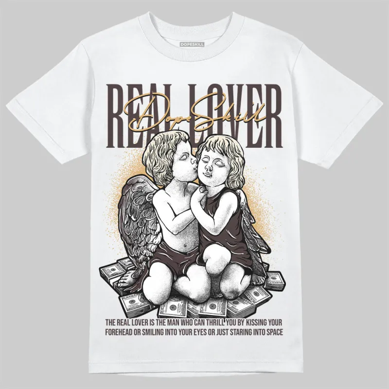 Runner 2.0 Sneakers Brown Fabric DopeSkill T-Shirt Real Lover Graphic sold by DopeSkill