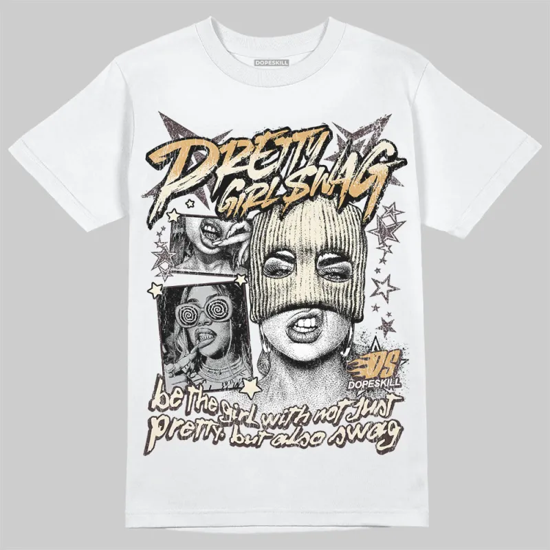 Runner 2.0 Sneakers Brown Fabric DopeSkill T-Shirt Pretty Girl Swag Graphic sold by DopeSkill