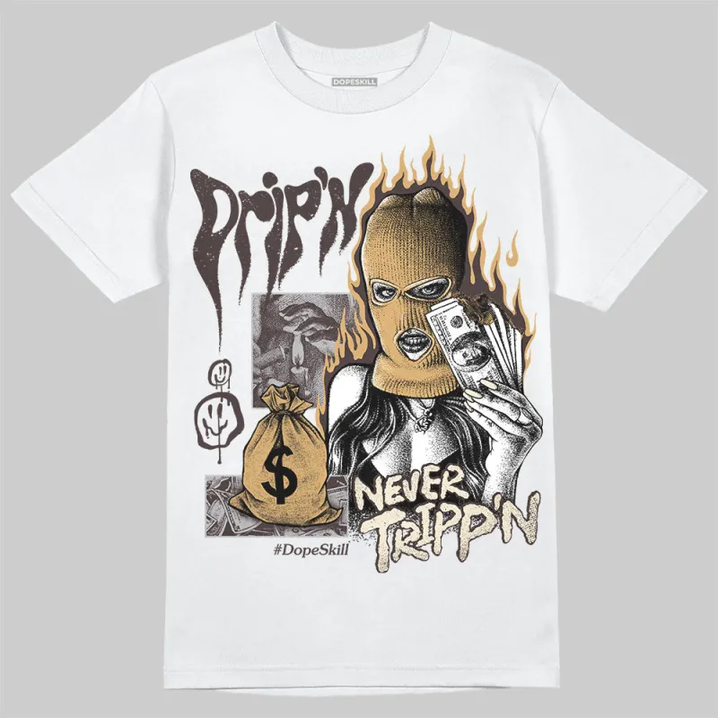 Runner 2.0 Sneakers Brown Fabric DopeSkill T-Shirt Drip'n Never Tripp'n Graphic sold by DopeSkill