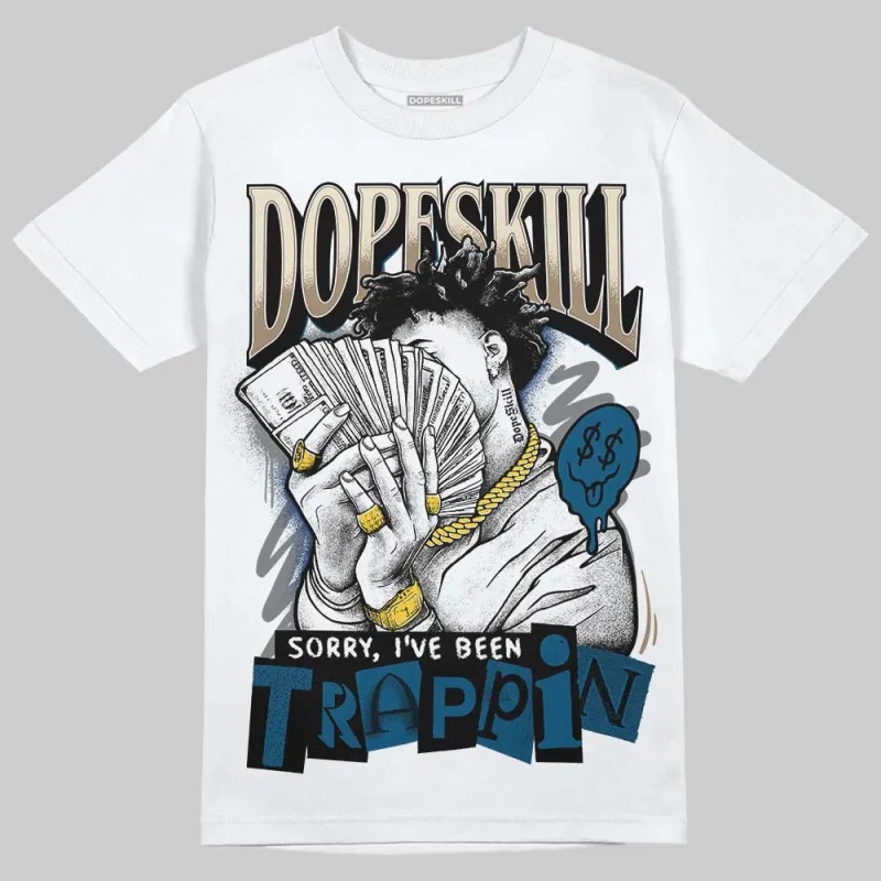 Gel Kayano 14 Cream Pure Silver DopeSkill T-Shirt Sorry I've Been Trappin Graphic sold by DopeSkill