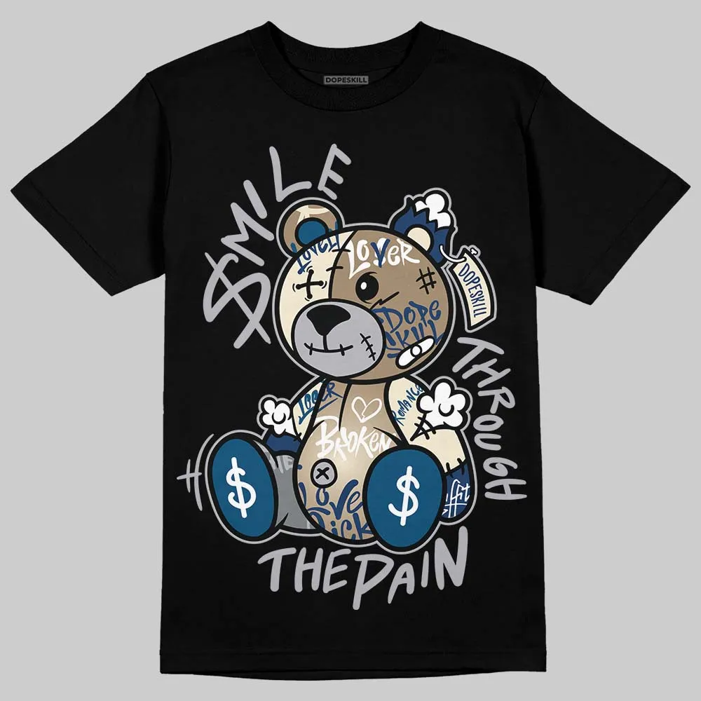 Gel Kayano 14 Cream Pure Silver DopeSkill T-Shirt Smile Through The Pain Graphic sold by DopeSkill product image thumbnail 2