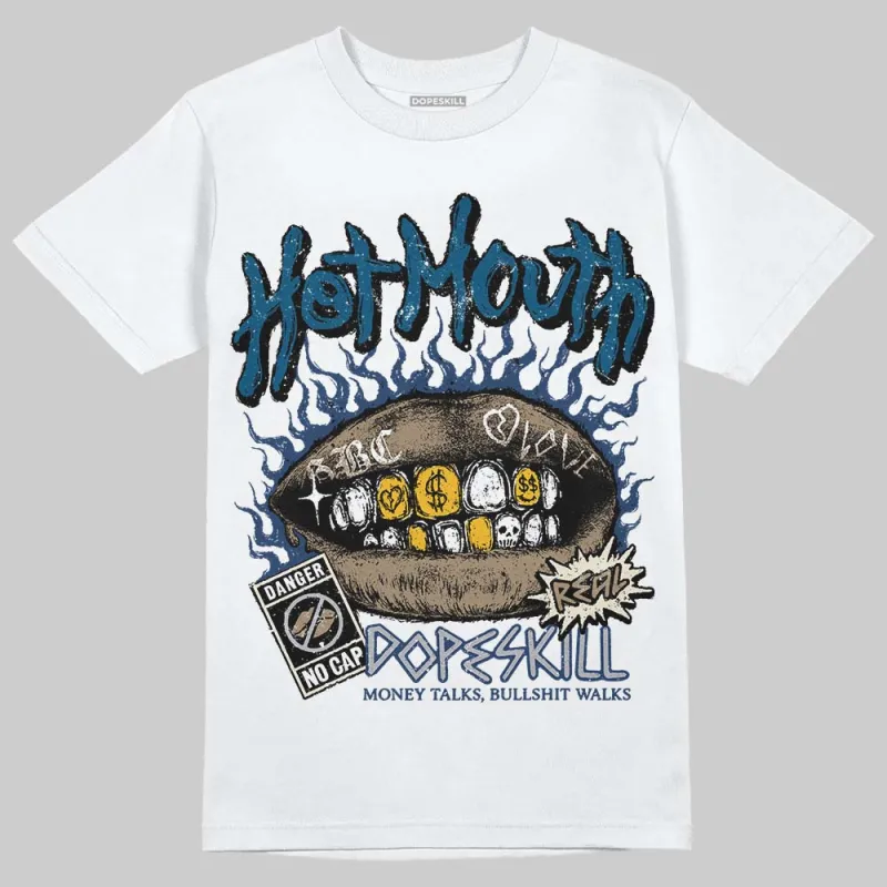 Gel Kayano 14 Cream Pure Silver DopeSkill T-Shirt Hot Mouth Graphic sold by DopeSkill