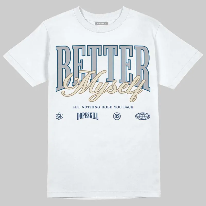 Gel Kayano 14 Cream Pure Silver DopeSkill T-Shirt Better Myself Graphic sold by DopeSkill