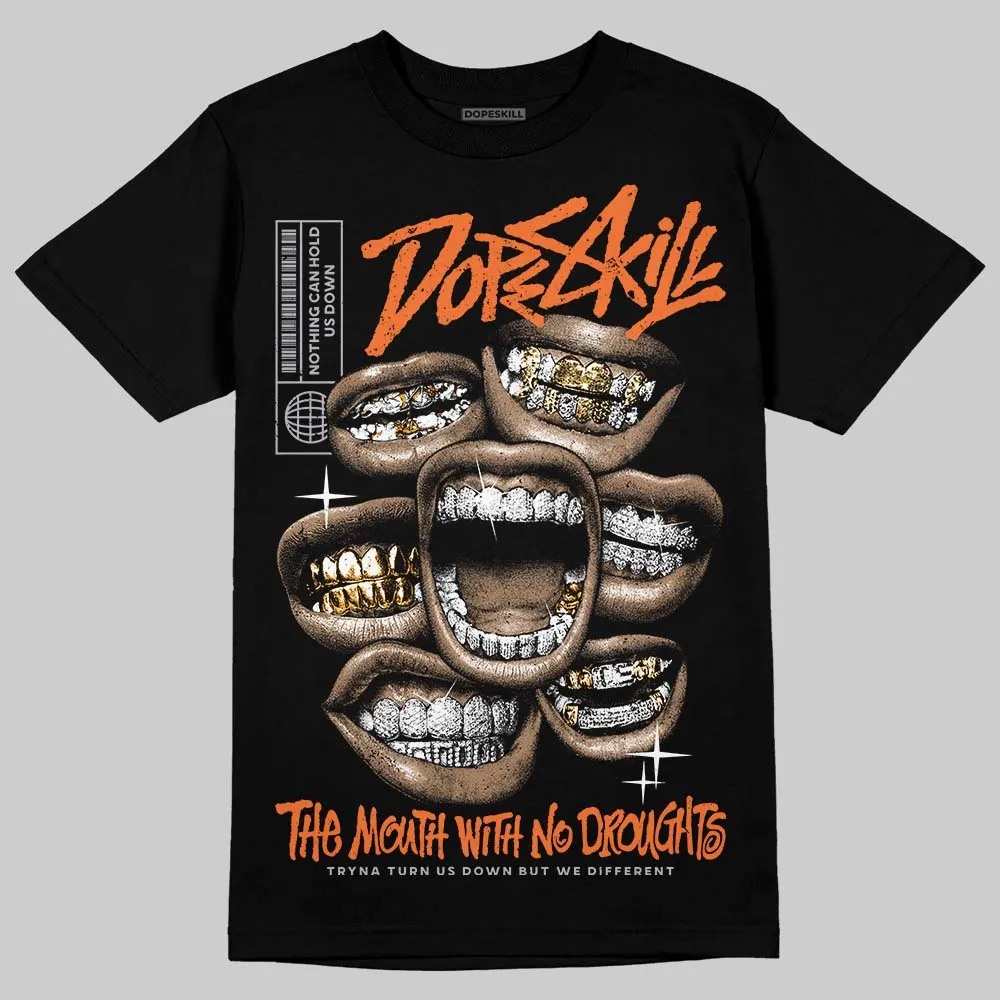 Kayano 14 Silver Piquant Orange DopeSkill T-Shirt The Mouth With No Droughts Graphic sold by DopeSkill product image thumbnail 2