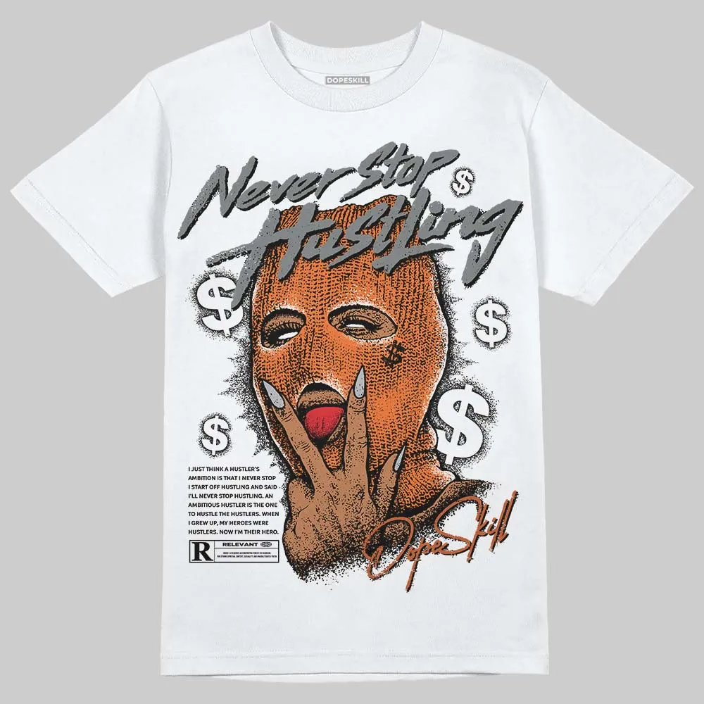Kayano 14 Silver Piquant Orange DopeSkill T-Shirt Never Stop Hustling Graphic sold by DopeSkill