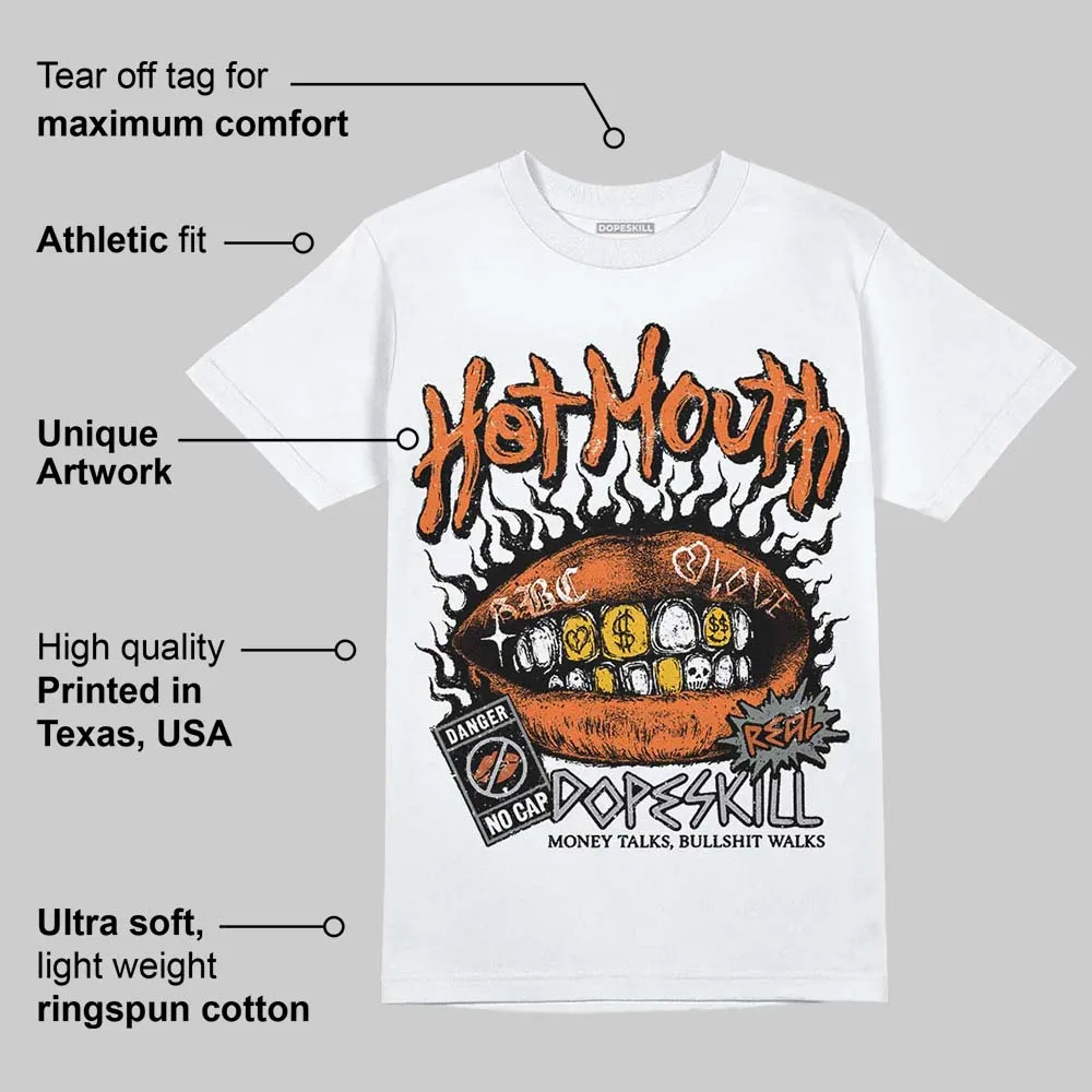 Kayano 14 Silver Piquant Orange DopeSkill T-Shirt Hot Mouth Graphic sold by DopeSkill product image thumbnail 3