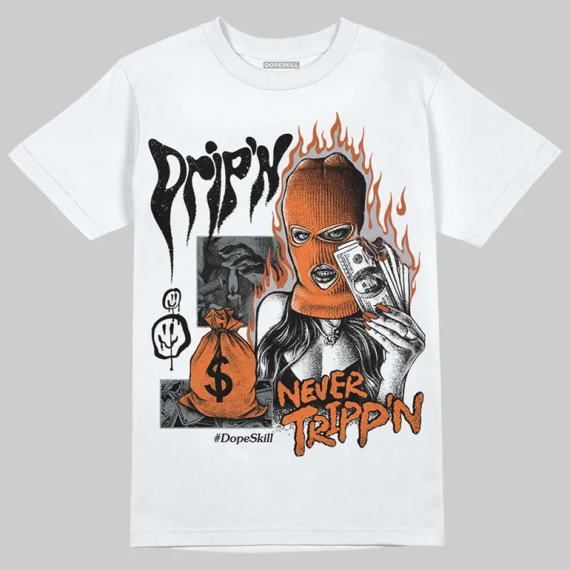 Kayano 14 Silver Piquant Orange DopeSkill T-Shirt Drip'n Never Tripp'n Graphic sold by DopeSkill