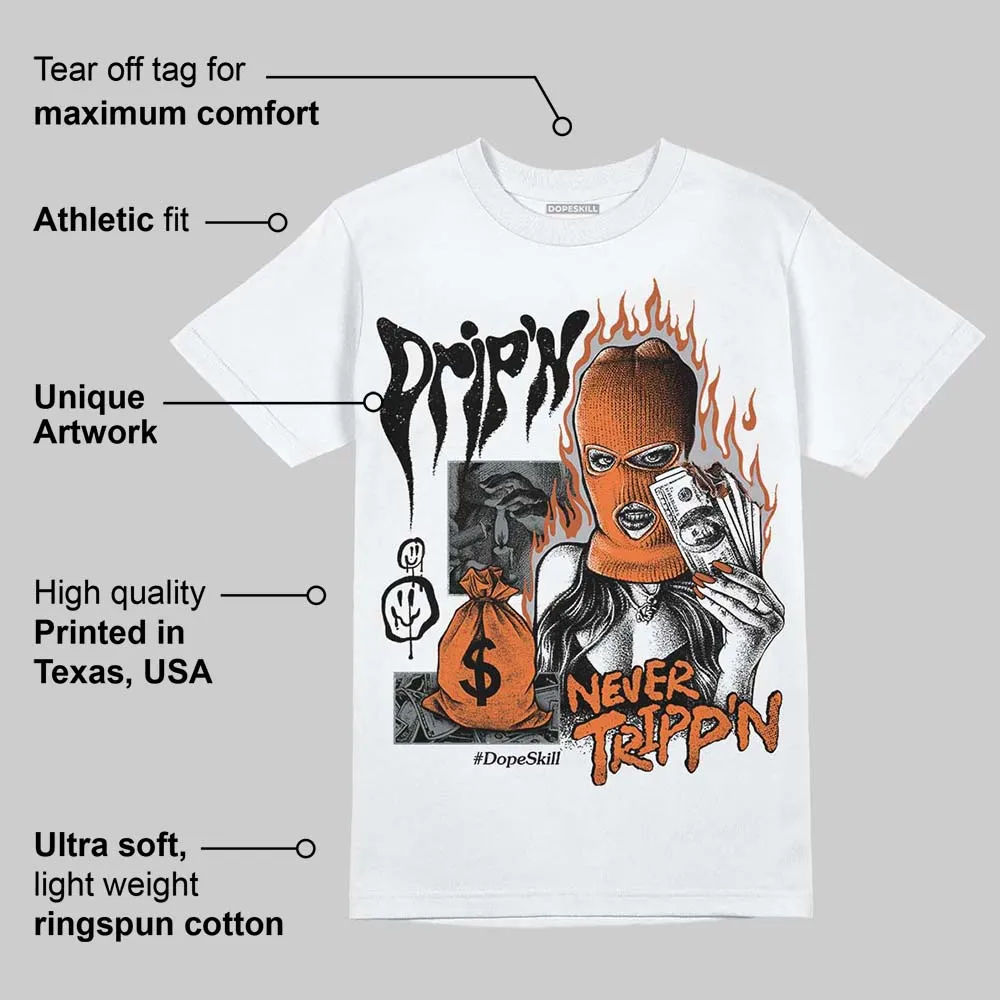 Kayano 14 Silver Piquant Orange DopeSkill T-Shirt Drip'n Never Tripp'n Graphic sold by DopeSkill product image thumbnail 3
