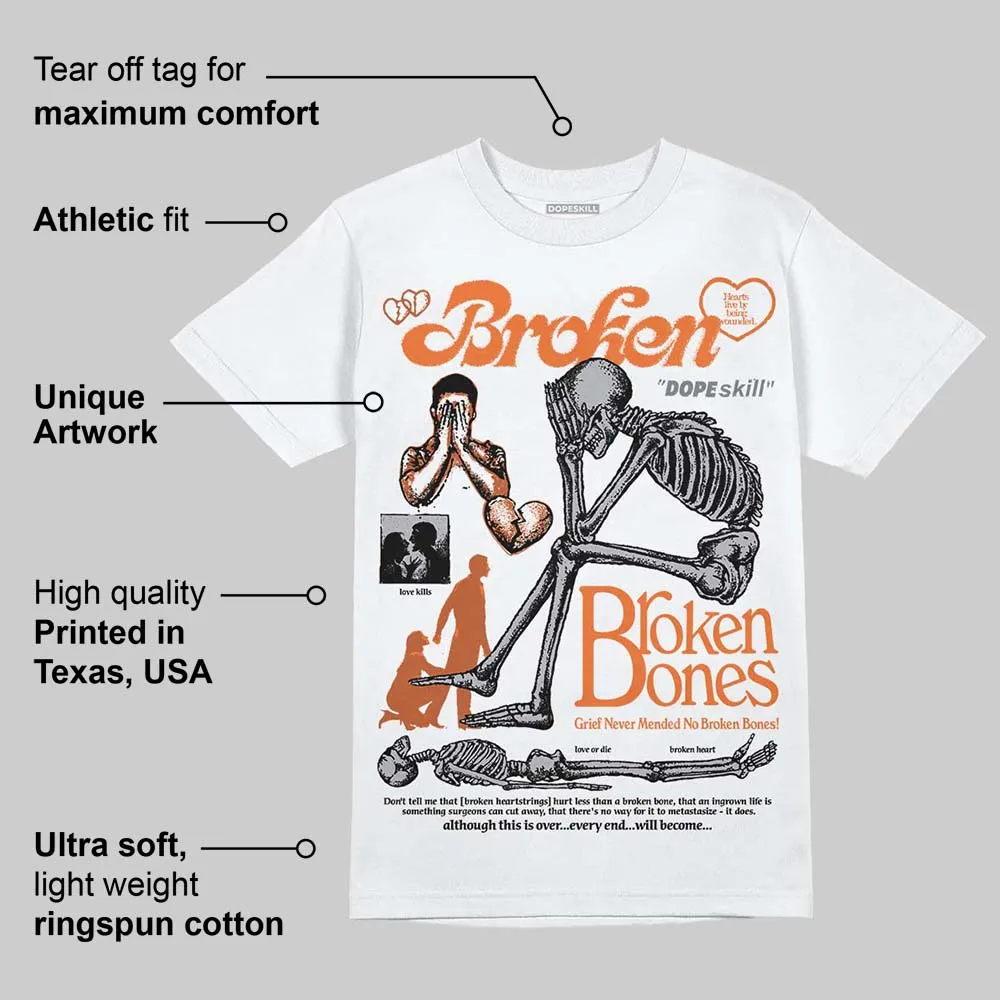 Kayano 14 Silver Piquant Orange DopeSkill T-Shirt Broken Bones Graphic sold by DopeSkill product image thumbnail 3