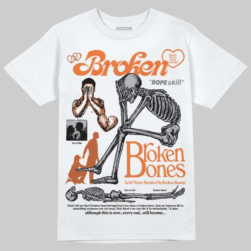 Kayano 14 Silver Piquant Orange DopeSkill T-Shirt Broken Bones Graphic sold by DopeSkill