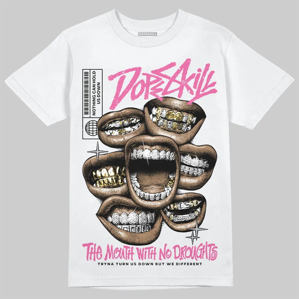 Kayano 14 Cream Sweet Pink DopeSkill T-Shirt The Mouth With No Droughts Graphic sold by DopeSkill