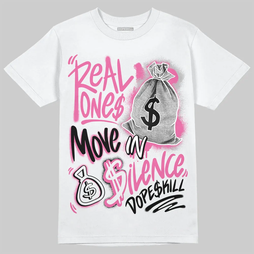 Kayano 14 Cream Sweet Pink DopeSkill T-Shirt Real Ones Move In Silence Graphic sold by DopeSkill