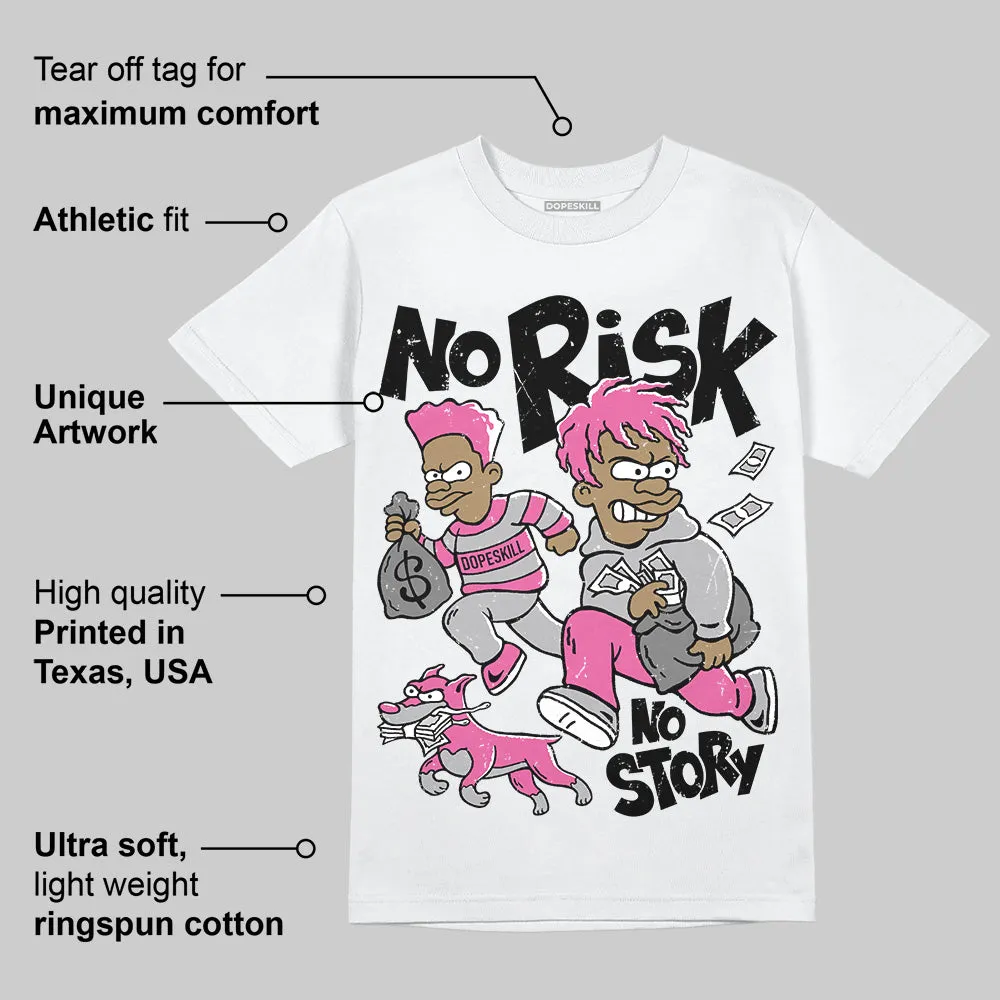 Kayano 14 Cream Sweet Pink DopeSkill T-Shirt No Risk No Story Graphic sold by DopeSkill product image thumbnail 3