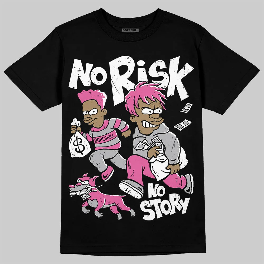 Kayano 14 Cream Sweet Pink DopeSkill T-Shirt No Risk No Story Graphic sold by DopeSkill product image thumbnail 2