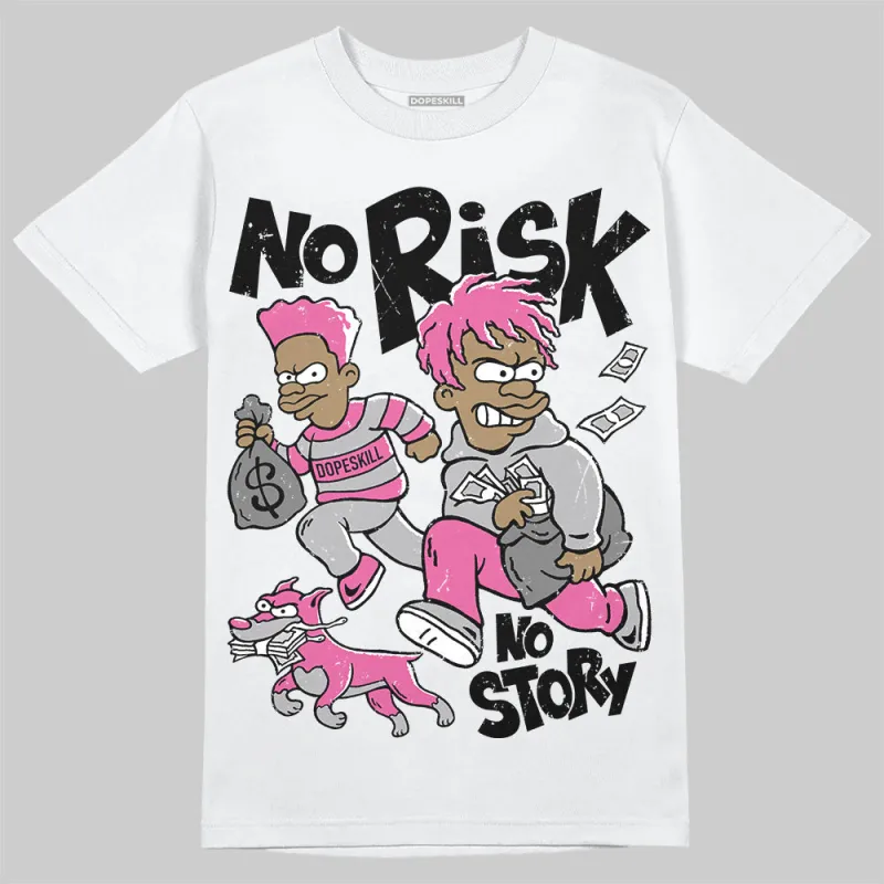 Kayano 14 Cream Sweet Pink DopeSkill T-Shirt No Risk No Story Graphic sold by DopeSkill