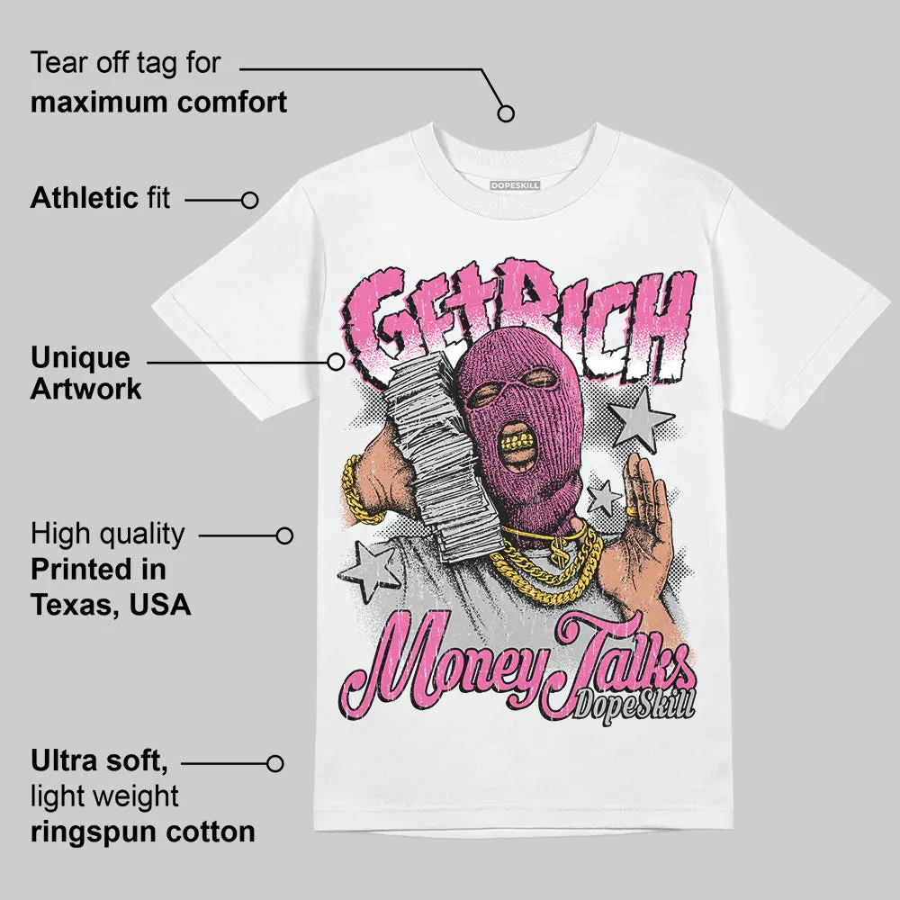 Kayano 14 Cream Sweet Pink DopeSkill T-Shirt Get Rich Graphic sold by DopeSkill product image thumbnail 3