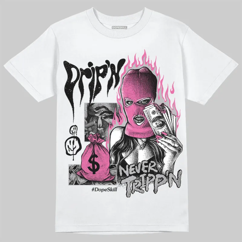 Kayano 14 Cream Sweet Pink DopeSkill T-Shirt Drip'n Never Tripp'n Graphic sold by DopeSkill