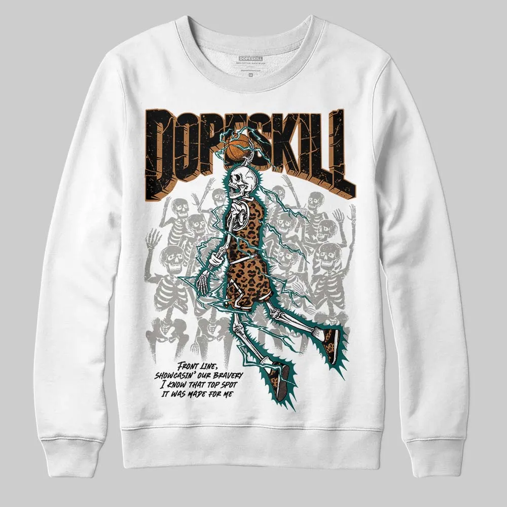 Samba Leopard Pack Collegiate Green DopeSkill Sweatshirt Thunder Dunk Graphic sold by DopeSkill product image thumbnail 2
