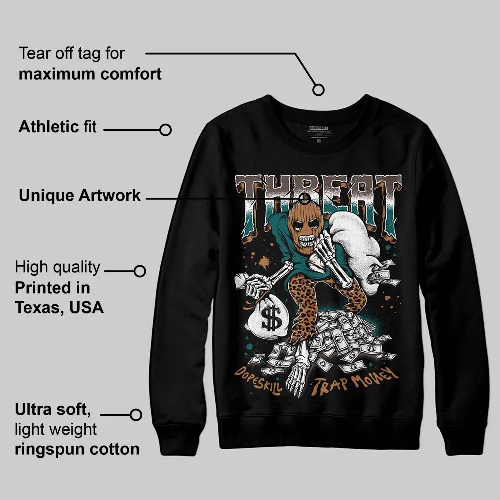 Samba Leopard Pack Collegiate Green DopeSkill Sweatshirt Threat Graphic sold by DopeSkill product image thumbnail 3