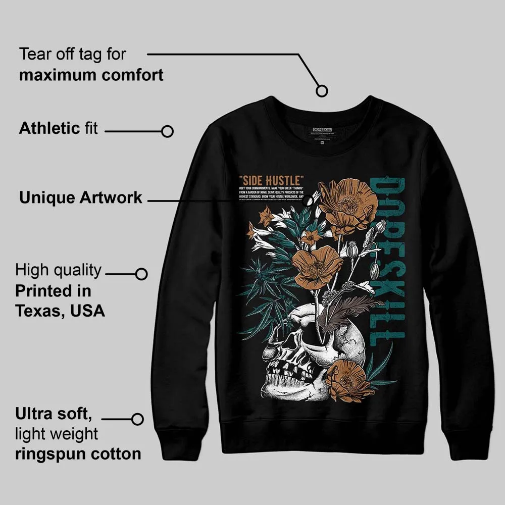 Samba Leopard Pack Collegiate Green DopeSkill Sweatshirt Side Hustle Graphic sold by DopeSkill product image thumbnail 3