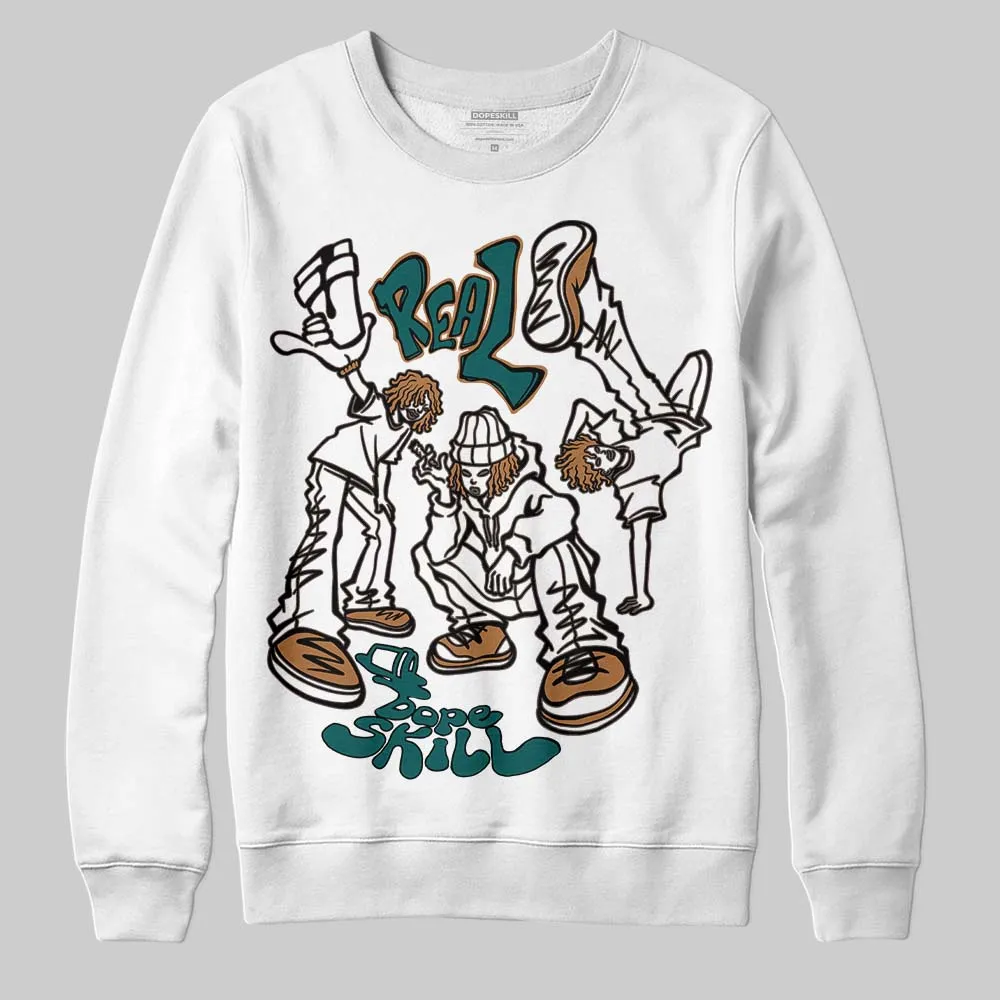 Samba Leopard Pack Collegiate Green DopeSkill Sweatshirt Real Y2K Players Graphic sold by DopeSkill product image thumbnail 2